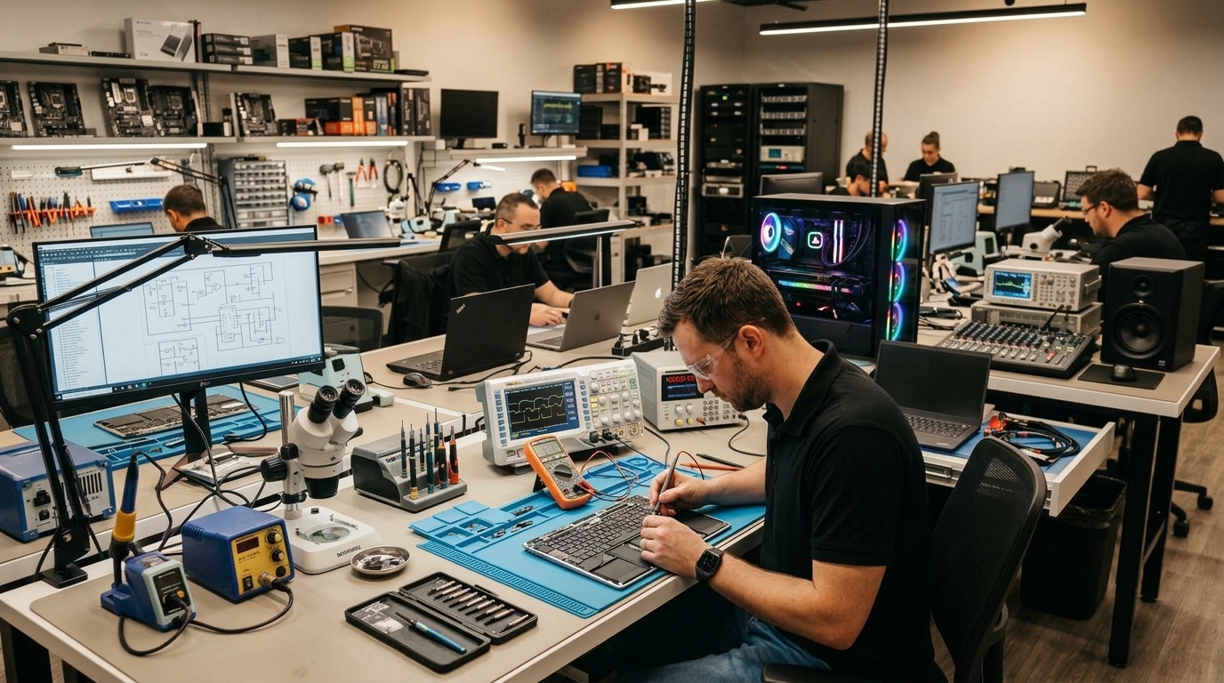 Laboratório e Equipa Técnica Evolution Repair