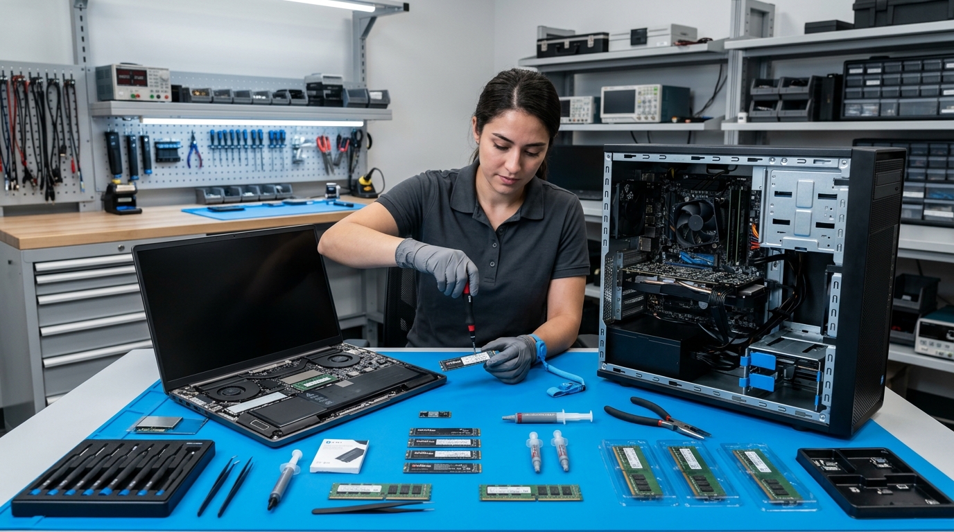 Reparação de Hardware e Componentes em Lisboa